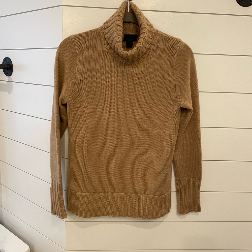 J. Crew Cashmere Turtleneck Sweater